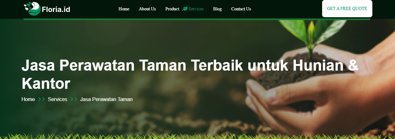 jasa perawatan taman